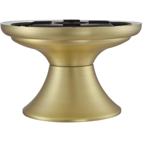 Spitfire 7.85 inch Brushed Satin Brass Fan Close to Ceiling Kit