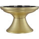 Spitfire Brushed Satin Brass Close to Ceiling Kit