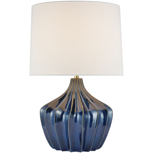 Champalimaud Sur 29.75 inch 15.00 watt Mixed Blue Brown Table Lamp Portable Light, Large