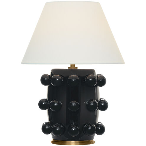 Kelly Wearstler Linden 14 inch 2.00 watt Black Table Lamp Portable Light