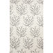 Boardwalk 63 X 39 inch Light Gray, Ivory Rug