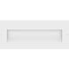 Taper 12v 2.50 watt Satin White Landscape Step Light, Horizontal