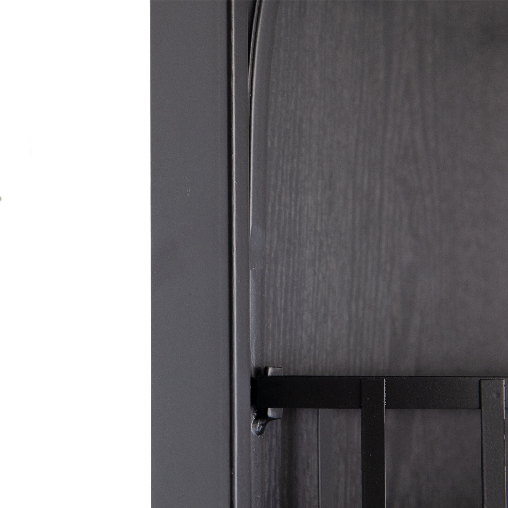 Full 77.8 X 18.1 inch Black Mirror