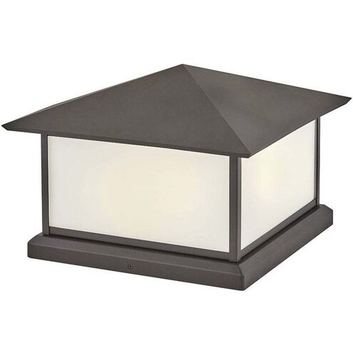 Walter 2 Light 15 inch Textured Oil Rubbed Bronze Outdoor Pier Mount