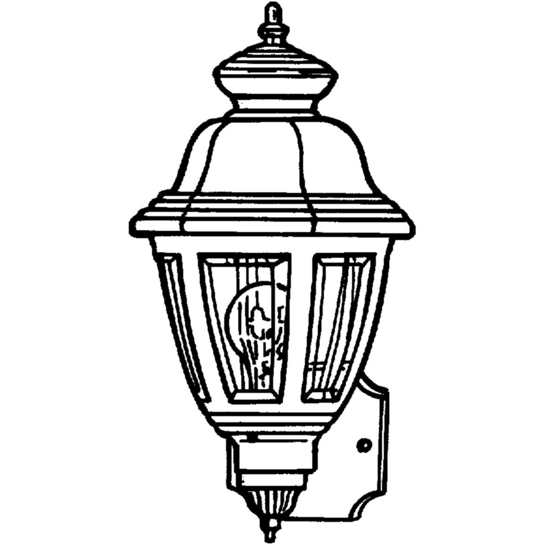 Non-Metallic Outdoor Wall Lantern