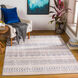 Cesar 120 X 94 inch Gray Rug in 8 x 10, Rectangle