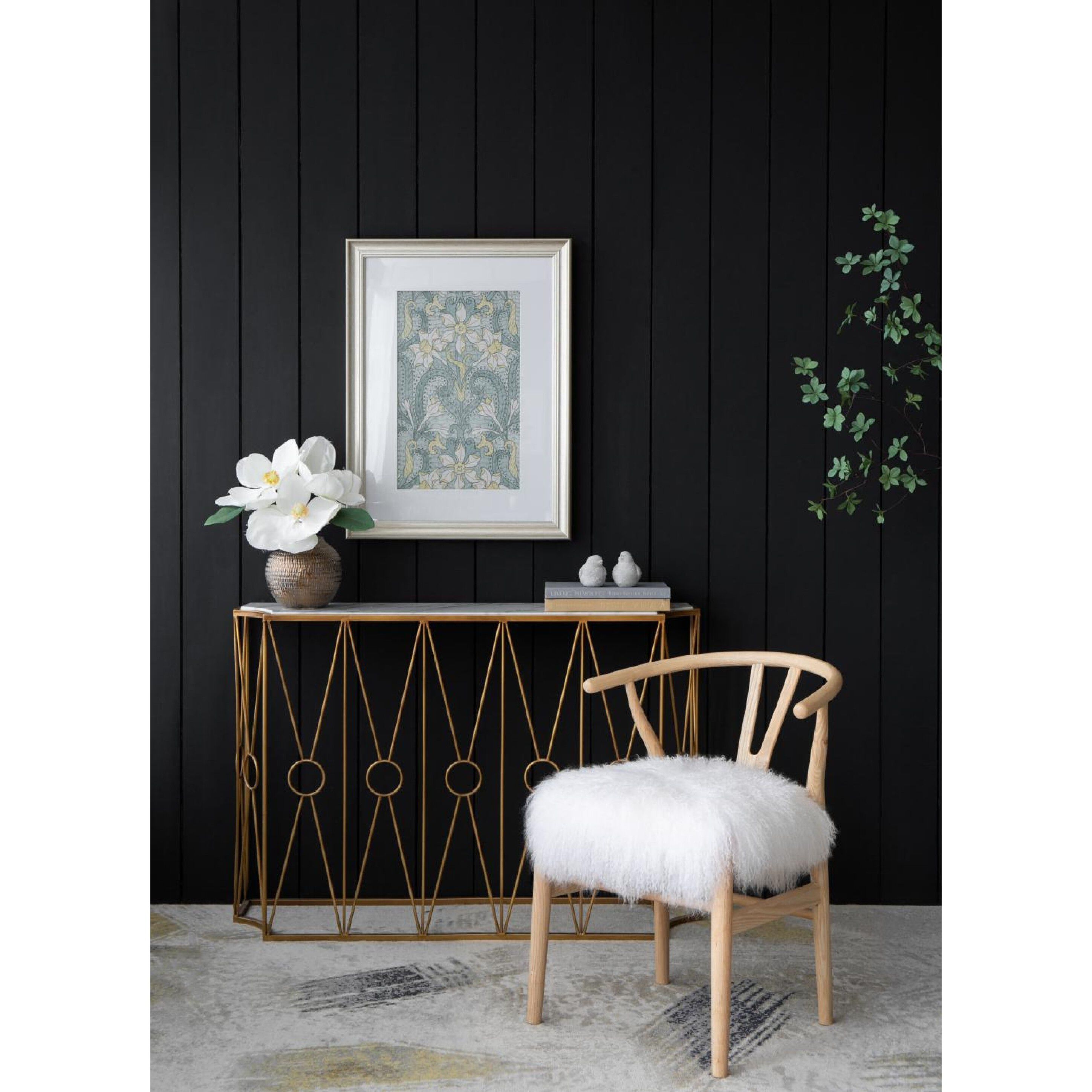 Smithsonian Gold and Green and Blue Wall Art, Floral