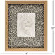 Motif I Black and Beige and Brown and Neutral Framed Art