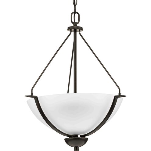 Bravo Collection 3-Light Antique Bronze Ceiling Fan Light Bravo Collection 3-Light Antique Bronze Ceiling Fan Light