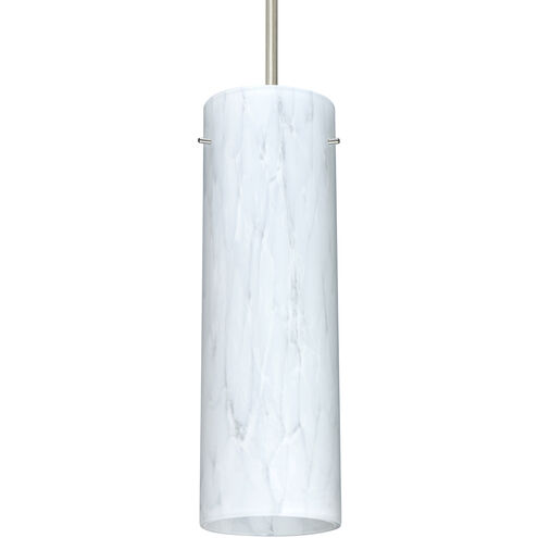 Stilo 9 1 Light Satin Nickel Cord Pendant Ceiling Light