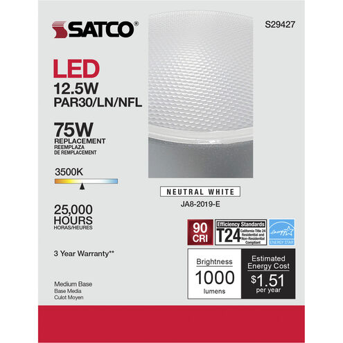 Lumos LED PAR30LN Medium 12.50 watt 120 3500K LED Bulb