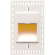 WAC 120V Invisible Trim Step Light LED 1.75 inch White ADA Step and Wall Light in Amber, WAC Lighting