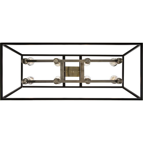 Adams 8 Light 35 inch Rubbed Oil Bronze Pendant Ceiling Light