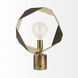 Shamir 18.7 inch Gold Table Lamp Portable Light