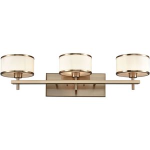 Utica LED 29 inch Satin Brass Vanity Light Wall Light