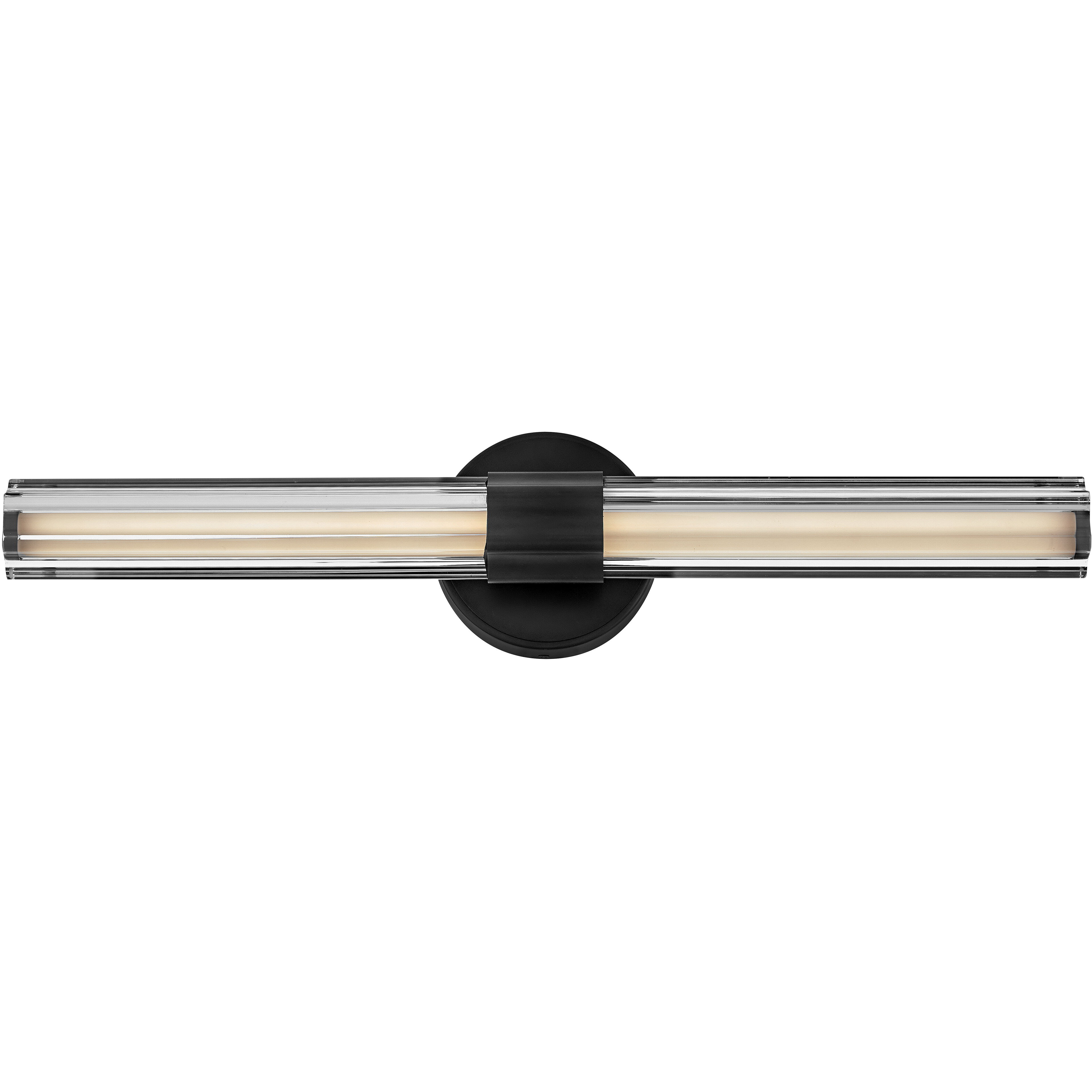 Georgette LED 27.75 inch Black Bath Light Wall Light