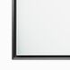 Amara 42 X 26 inch Blackened Steel Mirror