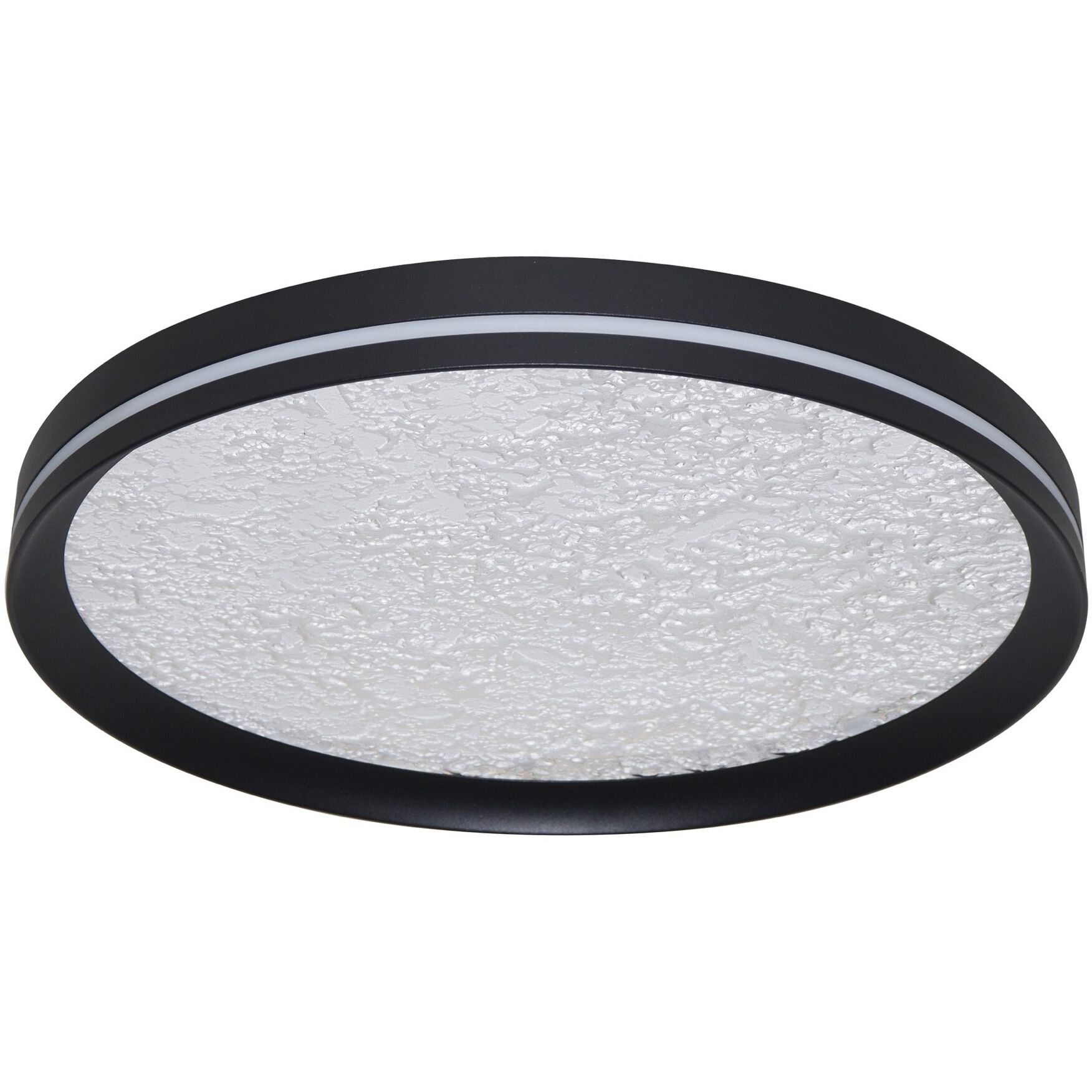 Luna LED 11.81 inch Black Flush Mount Ceiling Light