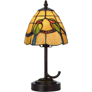 3118 Tiffany 13 inch 40.00 watt Dark Bronze Accent Lamp Portable Light