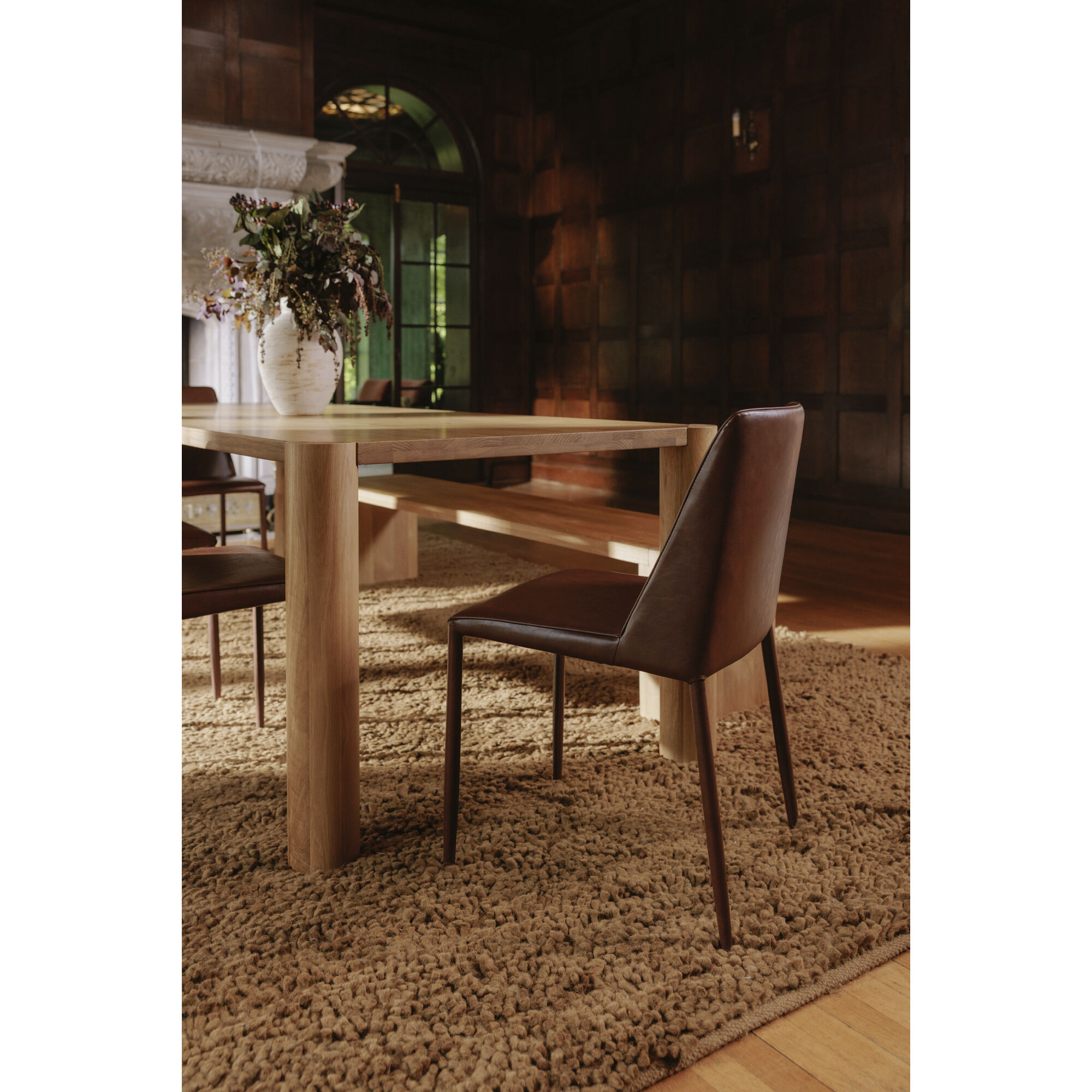 Post Natural Dining Bench, Large