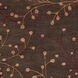Athena 96 X 96 inch Brown/Burgandy/Dark Brown Handmade Rug in 8 Ft Square, Square