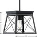 Briarwood 1 Light 10 inch Textured Black Pendant Ceiling Light