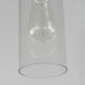Pinn 1 Light 5 inch Black/Satin Brass Mini Pendant Ceiling Light