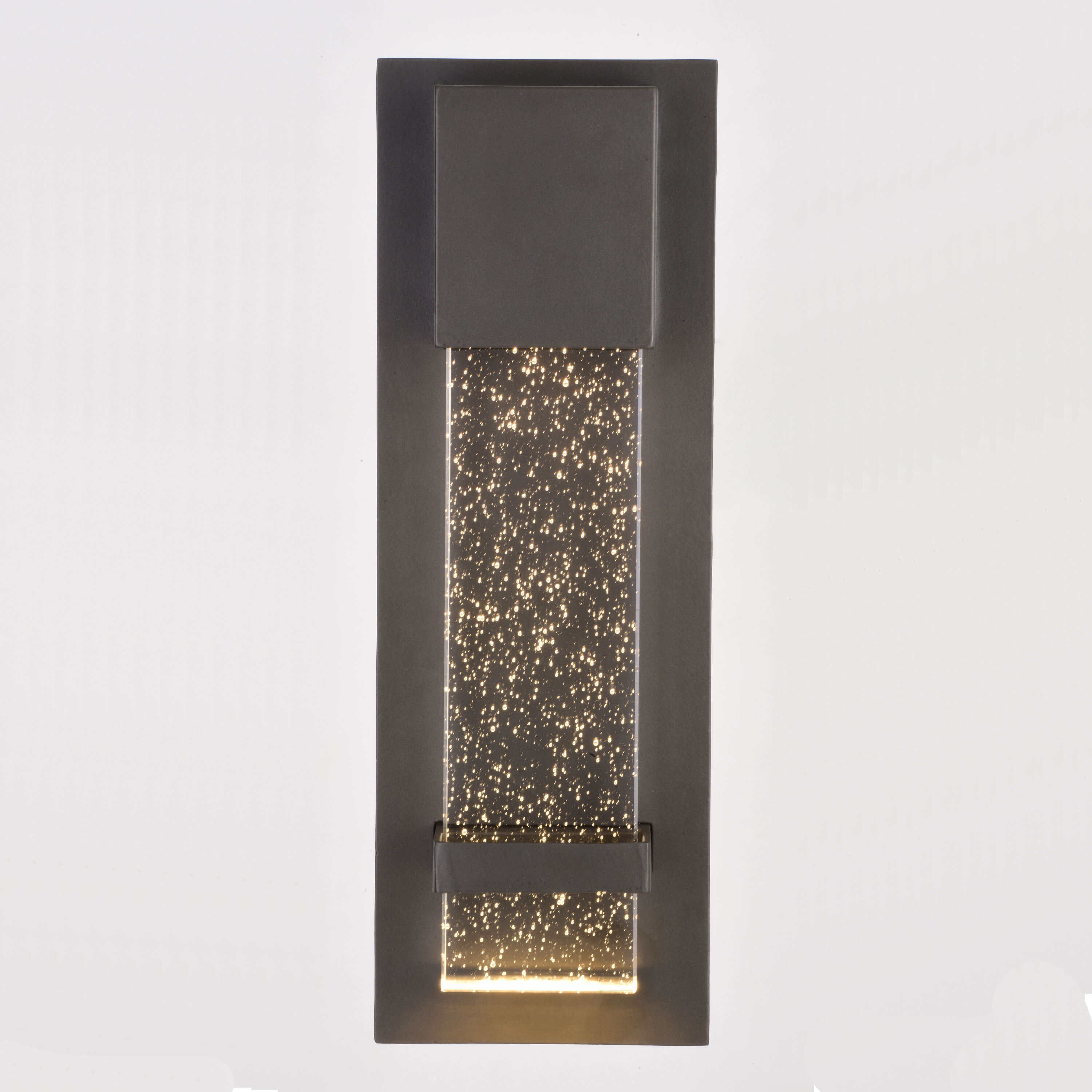 Wabash LED 13.75 inch Mystic Pewter Outdoor Wall