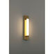Eliza 4.5 inch Antique Brushed Brass Wall Sconce Wall Light