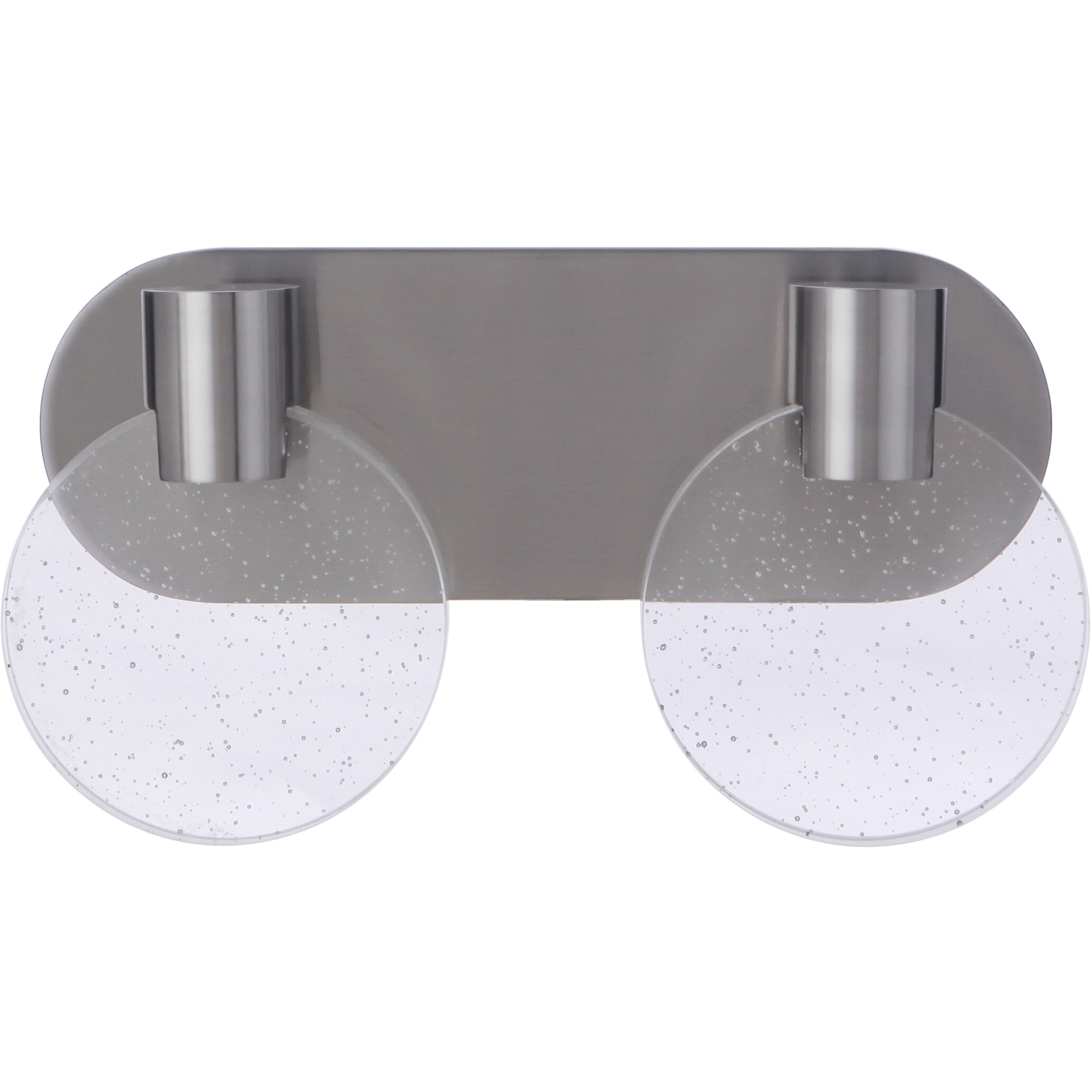 Glisten LED 13.39 inch Brushed Polished Nickel Vanity Light Wall Light