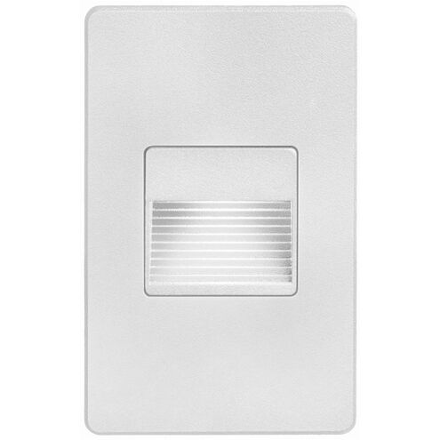 Logan 120VAC 3.30 watt White Step/Wall Light, Rectangle