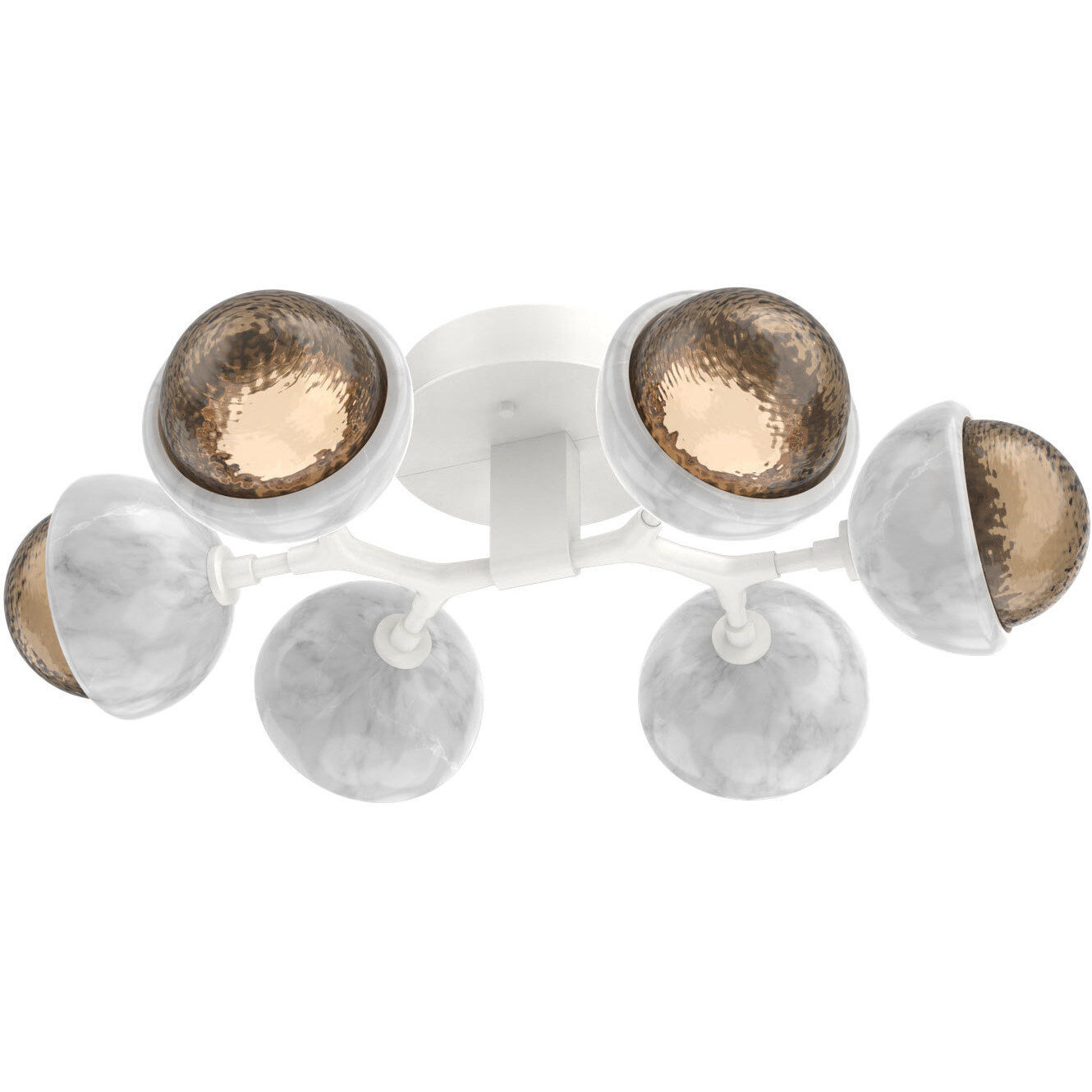 Cabochon 6 Light 26.50 inch Flush Mount