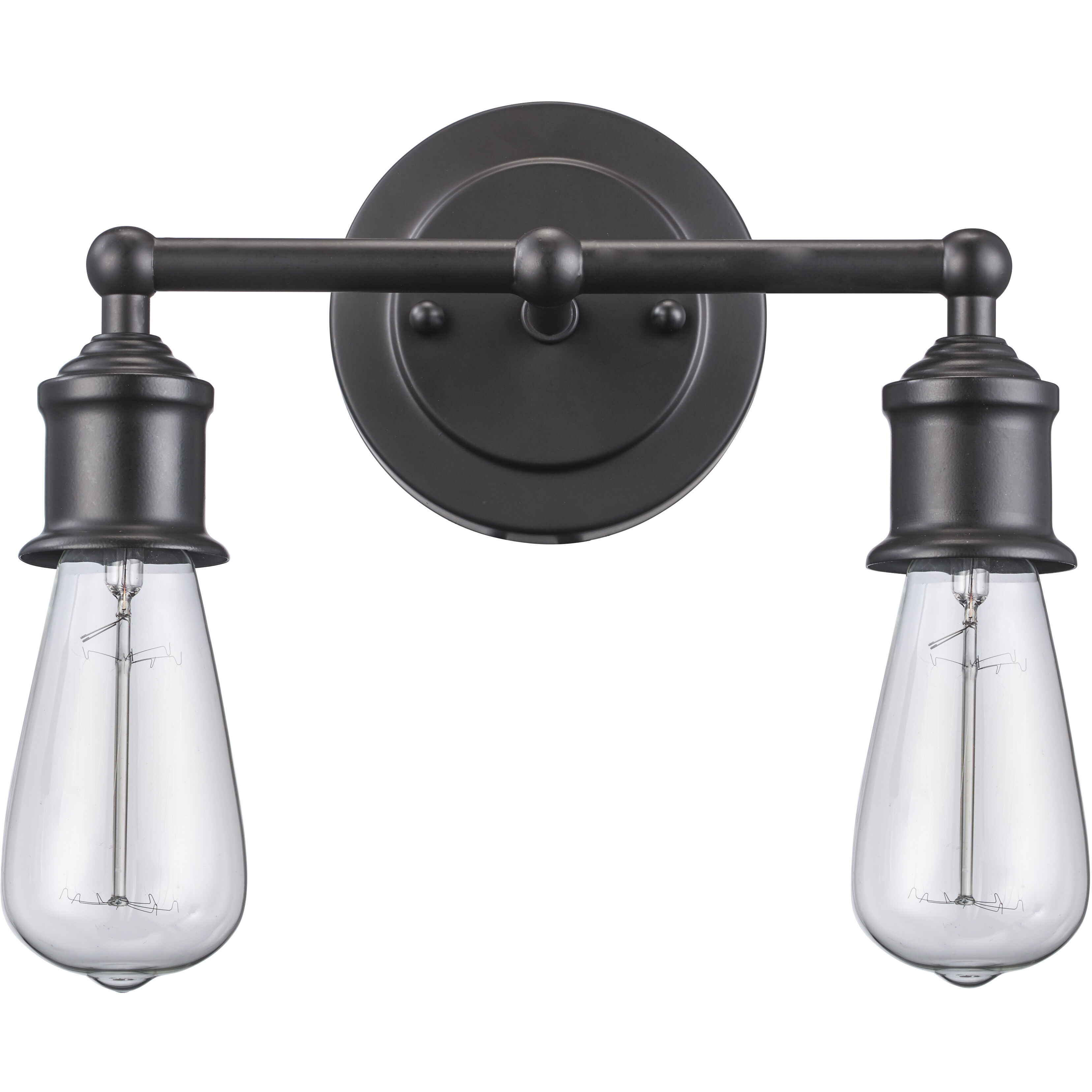Underwood 2 Light 11 inch Rubbed Oil Bronze Vanity Bar Wall Light
