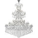 Maria Theresa 84 Light 96 inch Chrome Chandelier Ceiling Light in Clear, Royal Cut 