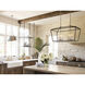Cartwright 3 Light 19.5 inch Polished Antique Nickel Indoor Chandelier Ceiling Light