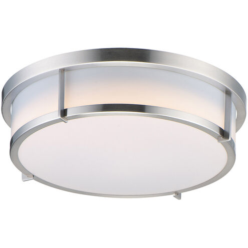 Rogue LED 17 inch Satin Nickel Flush Mount Ceiling Light