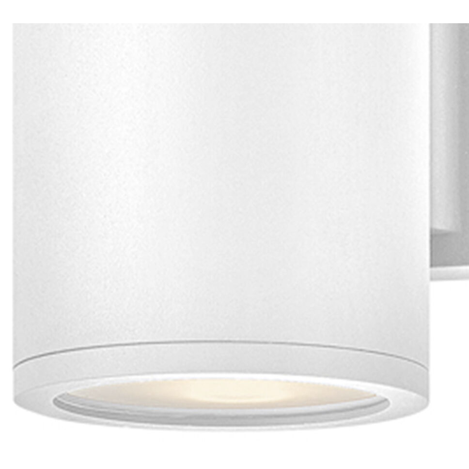 Coastal Elements Silo LED 8 inch Satin White Outdoor Wall Mount Lantern, Down Light