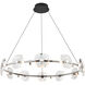 Ziva Celestia LED 49 inch Chrome Chandelier Ceiling Light