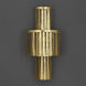 Regalia 4 Light 12 inch Gold Leaf Wall Sconce Wall Light