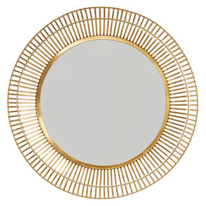 Mirror 34 X 34 inch Matte Brass Wall Mirror