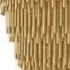 Lisa McDennon Bijou 10 Light 32 inch Deluxe Gold Chandelier Ceiling Light