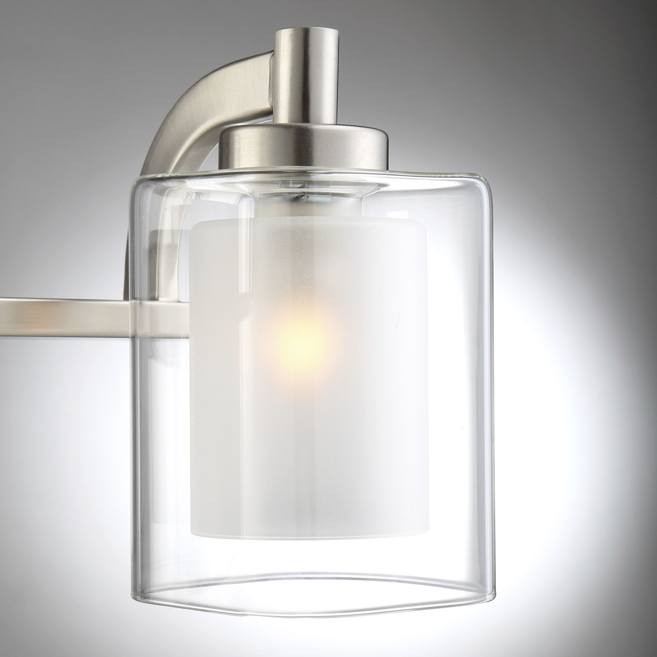 Kolt LED 13 inch Brushed Nickel Bath Light Wall Light