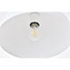 Forte 1 Light 12 inch White Pendant Ceiling Light