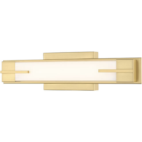 Chase LED 18 inch Modern Gold Bath Vanity Light Wall Light
