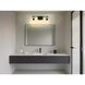 Mansfield 3 Light 24 inch Matte Black Vanity Light Wall Light