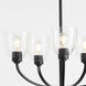 Reyes 5 Light 26 inch Textured Black Chandelier Ceiling Light