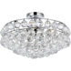 Savannah 5 Light 18 inch Chrome Flush Mount Ceiling Light