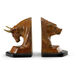 Wildwood Oxidized Bookends, Set of 2