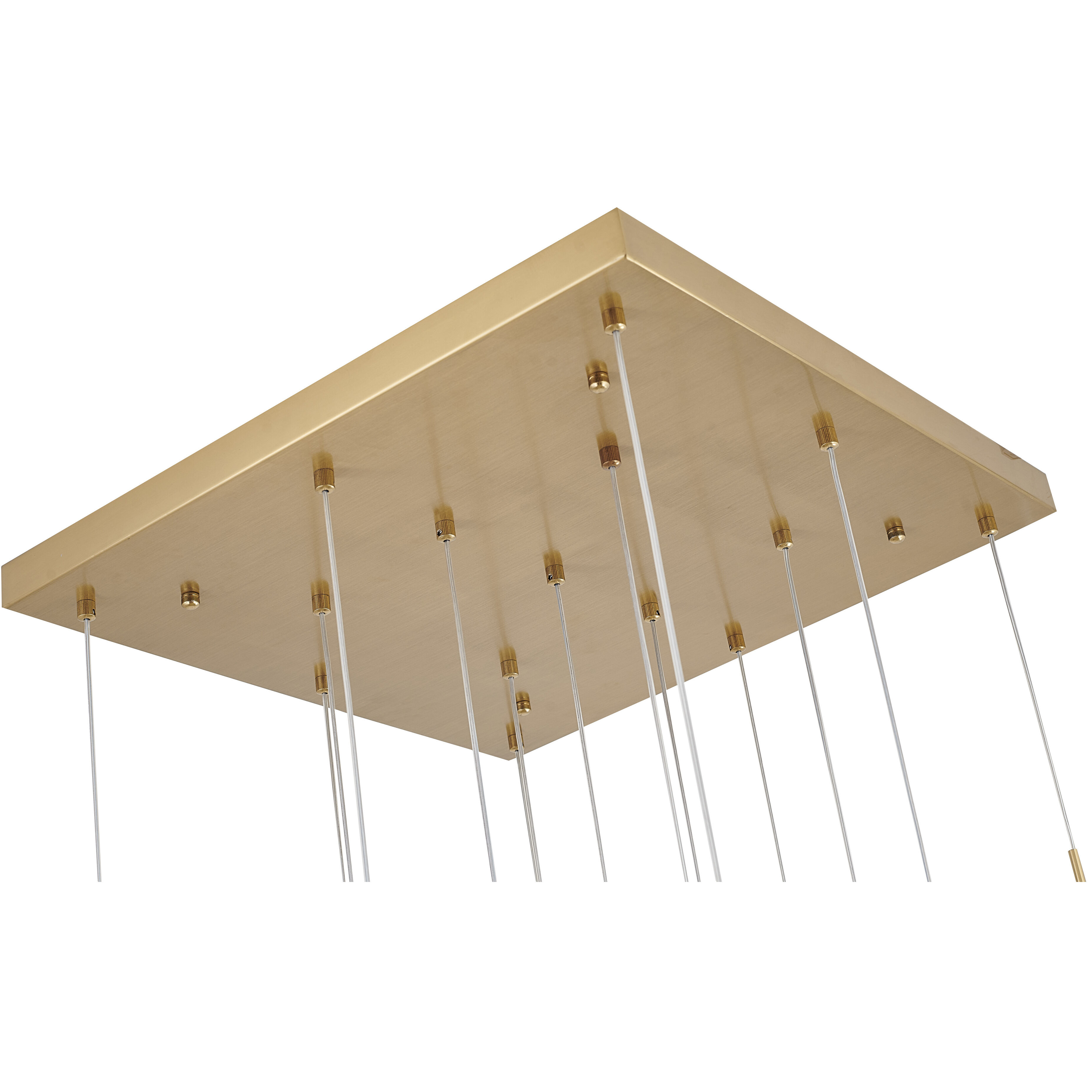 Canada 15 Light 24 inch Gold Chandelier Ceiling Light