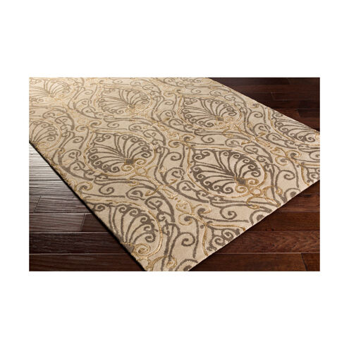 Modern Classics 156 X 108 inch Neutral and Gray Area Rug, Wool